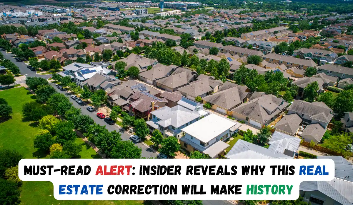 Real estate investor warns US is entering the 'greatest' correction of his lifetime